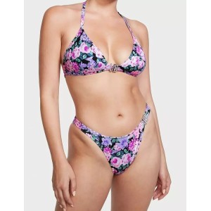 Купальник Triangle Crystal Logo VS Swim Top & Thong Floral