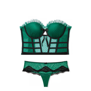 Комплект белья DREAM ANGELS Strapless Dotted Mesh Corset Top Set