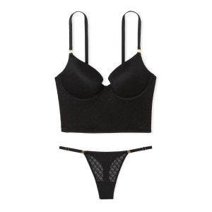 Комплект белья Icon by Victoria's Secret Push-Up Corset Top Set