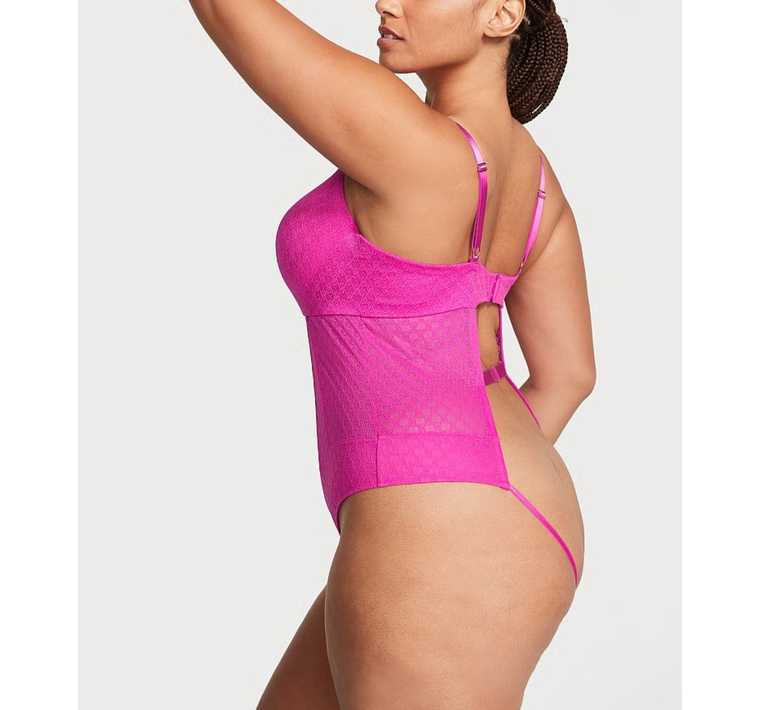 Боді Icon Push-Up Teddy Fuchsia Frenzy