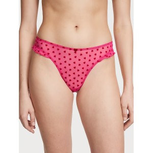 Комплект белья Fun & Flirty Unlined Demi Bra Set Forever Pink Hearts