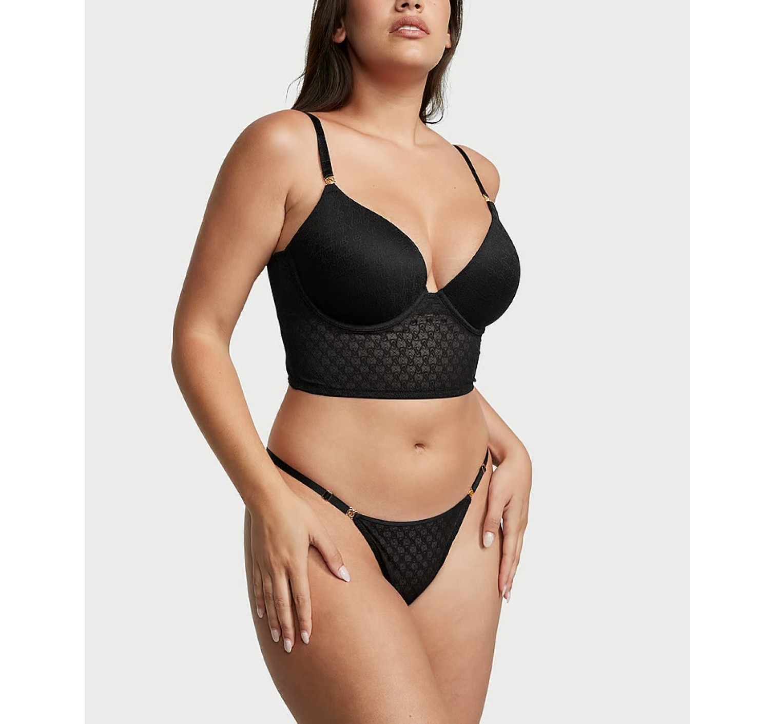 Комплект білизни Victoria's Secret Push-Up Corset Top Set