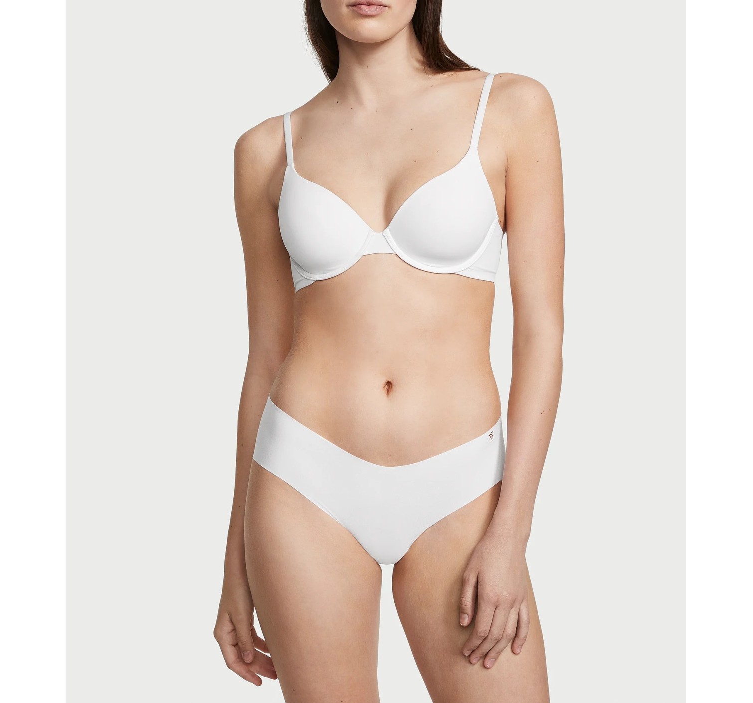  Трусики No Show Hiphugger Panty White Vs