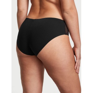 Трусики Lace-Trim No-Show Hiphugger Panty Black