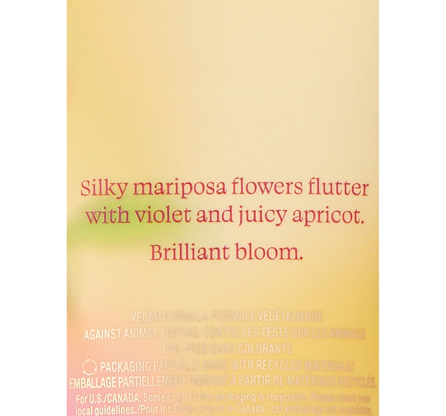 Лосьйон Vivid Blooms Fragrance Lotion Bright Mariposa Apricot