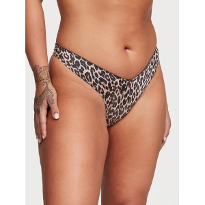 Комплект белья Victoria’s Secret Bra Bombshell Plunge Leopard Set