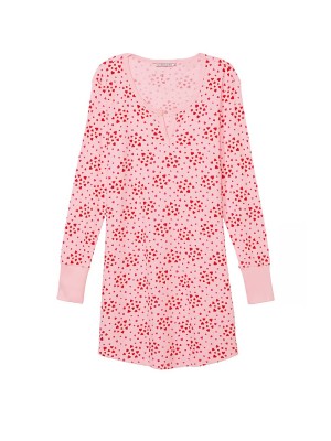 Пижама Thermal Sleepshirt Pink Dot Heart