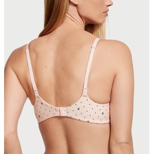 Комплект білизни Lightly Lined Wireless Bra Purest Pink Logo Dot Set