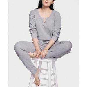 Пижама Thermal Long Pajama Set Grey