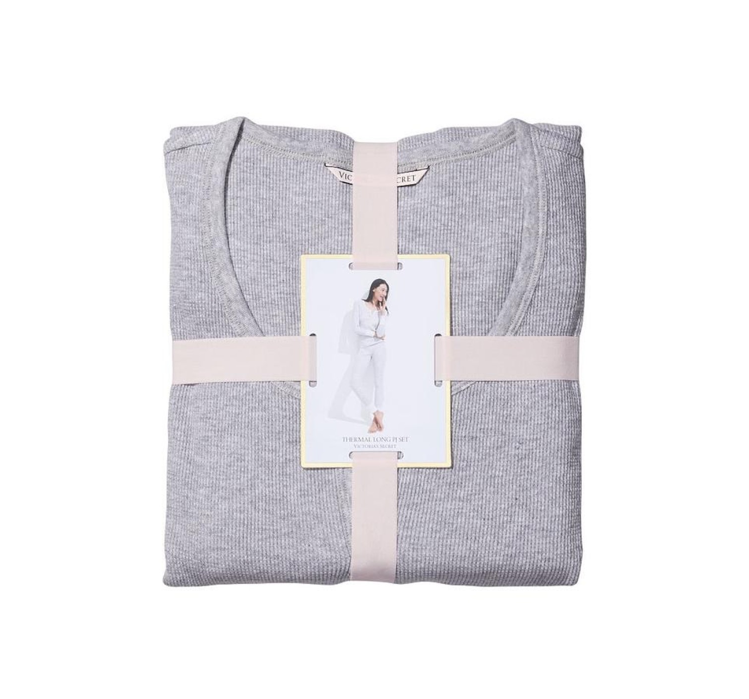 Пижама Thermal Long Pajama Set Grey
