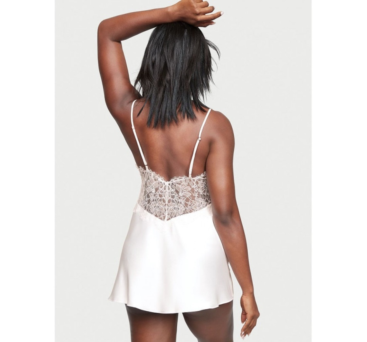 Пеньюар Very Sexy Lace Plunge Slip White