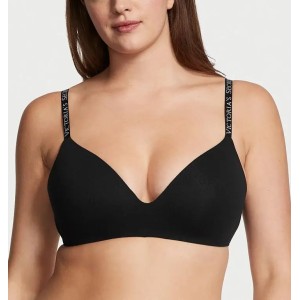 Комплект белья T-Shirt Cotton Lightly Lined Wireless Bra Black Set