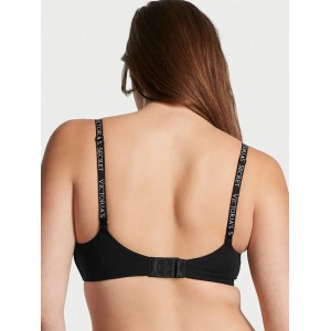 Комплект белья T-Shirt Cotton Lightly Lined Wireless Bra Black Set