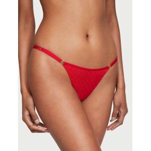 Трусики Icon Lace String Thong Panty Lipstick
