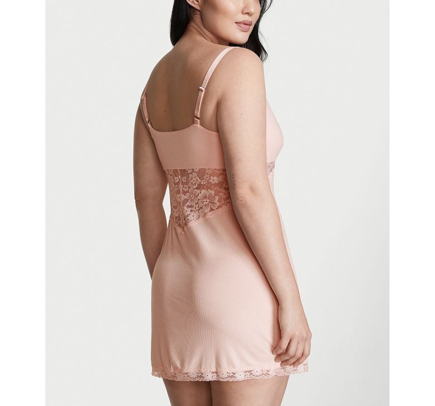 Пеньюар Modal Sweetheart Slip Purest Pink