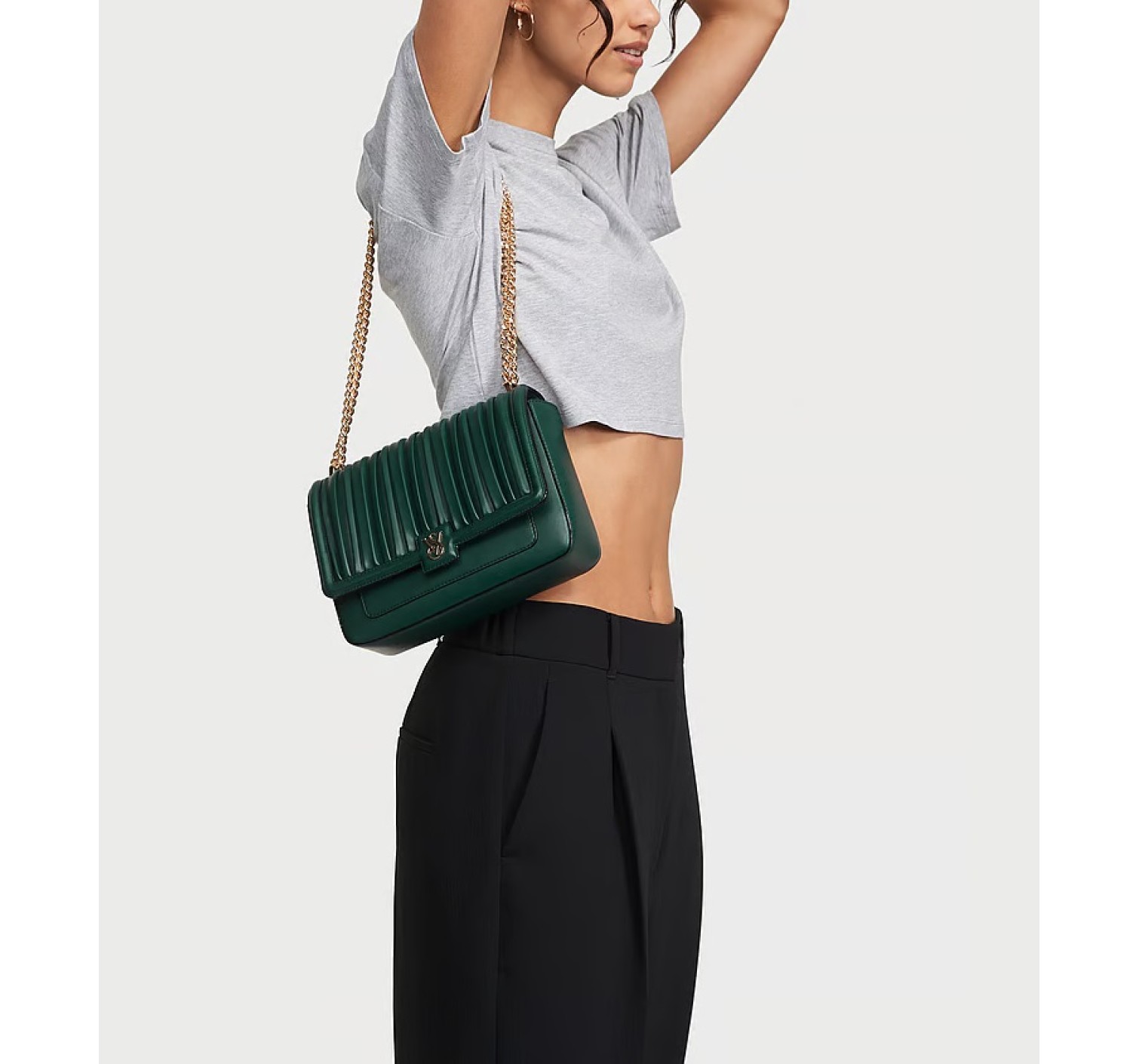 Крос-боді The Victoria Medium Crossbody bag Ivy