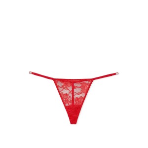 Трусики Shine Strap Lace V-String Panty Lipstick