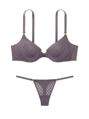 Комплект белья Icon Push-Up Demi Bra Tornado Thong Set