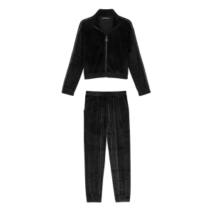 Велюровый костюм Velour Diamante Full-Zip Track Set