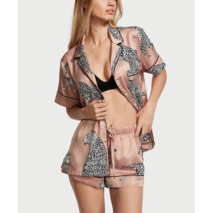 Піжама Satin Short Pajama Set Print
