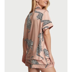Піжама Satin Short Pajama Set Print