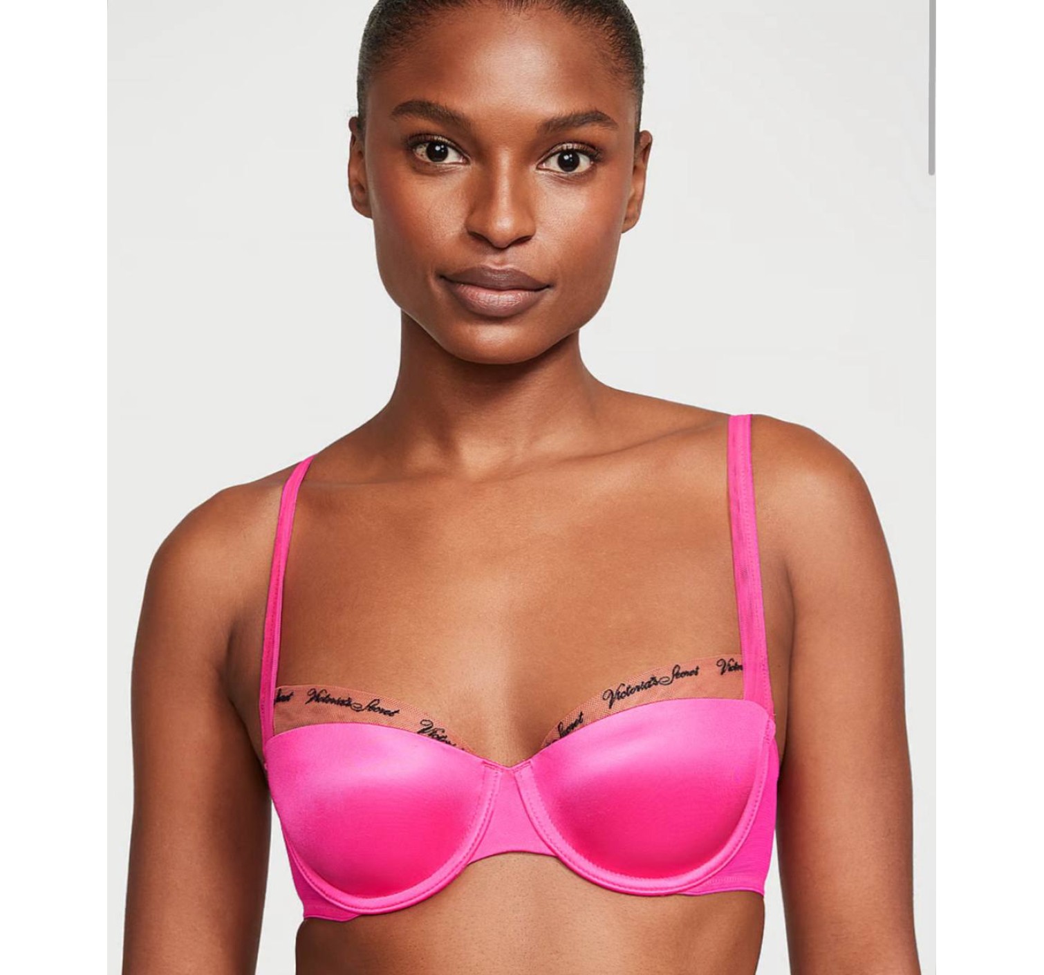 Комплект белья VERY SEXY Logo Embroidery Lightly Lined Balconette Bra Set