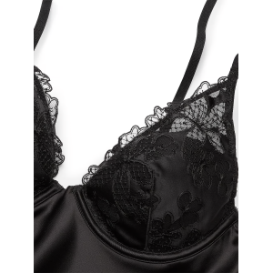 Пеньюар Victoria's Secret Fishnet Ziggy Slip Black