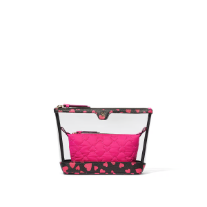 Косметичка 2-Piece Makeup Bag Hearts