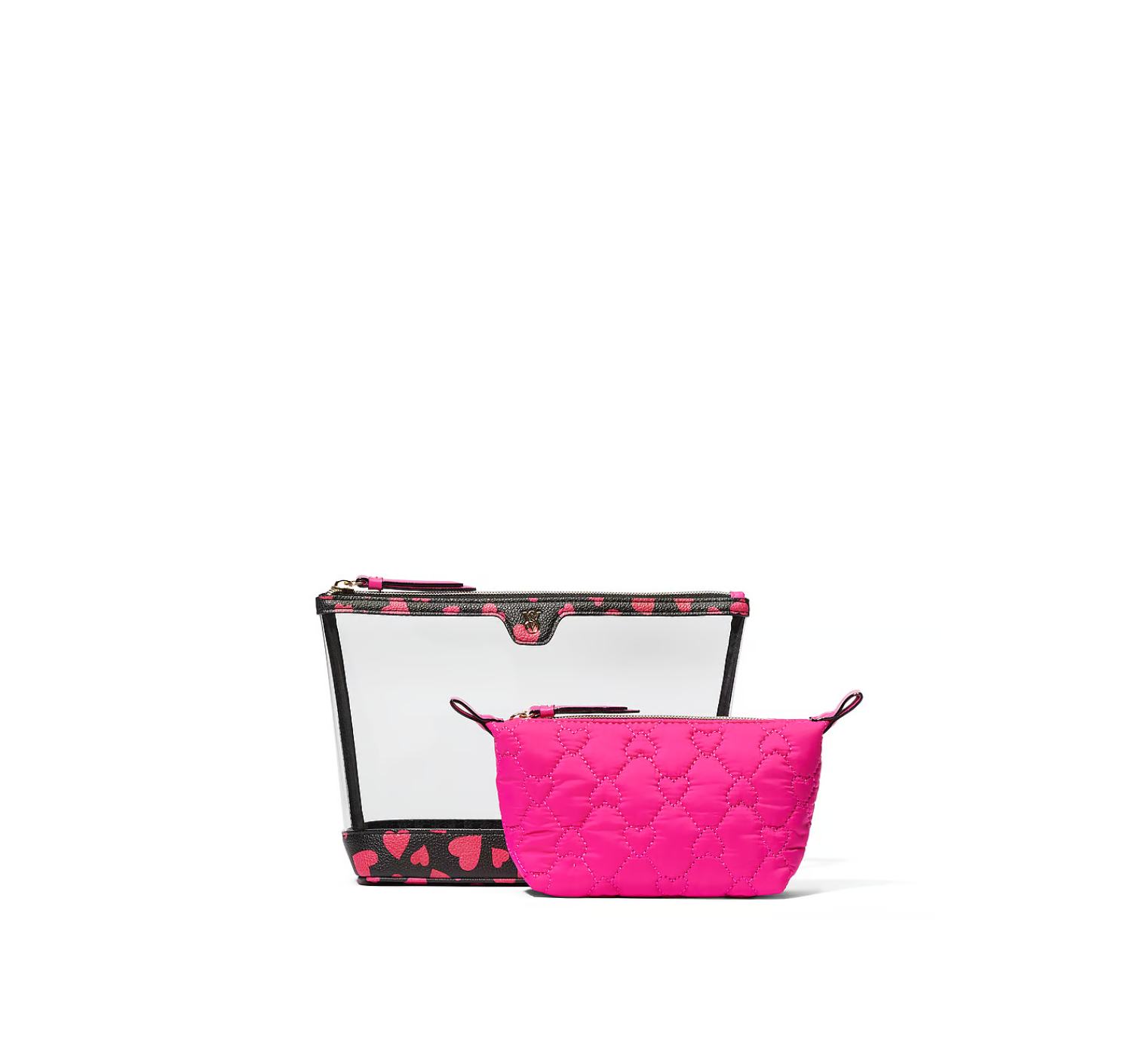 Косметичка 2-Piece Makeup Bag Hearts