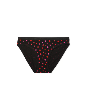 Трусики бикини Cotton Bikini Panty Black Hearts