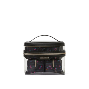 Набор косметичек 4-in-1 Train Case Black Ditsy Floral