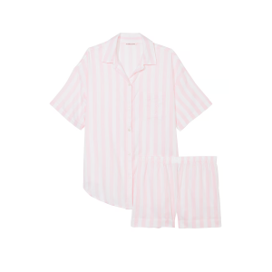Піжама Modal-Cotton Short Pajama Set Pretty Blossom Stripes