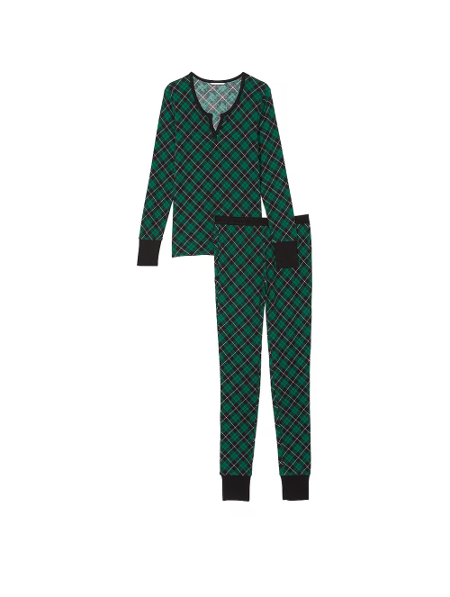 Піжама Thermal Long Pajama Set Spruce Plaid