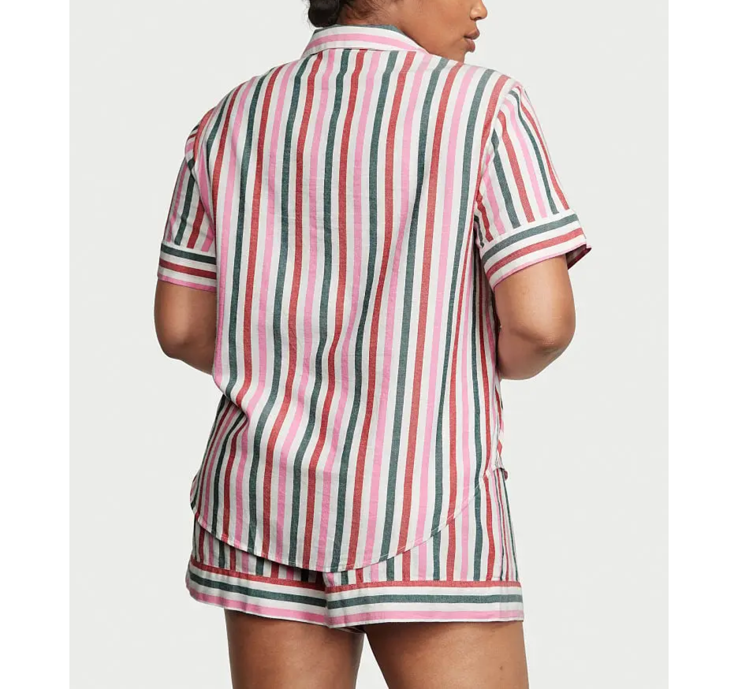 Пижама Short Cotton Pajama Set Stripe