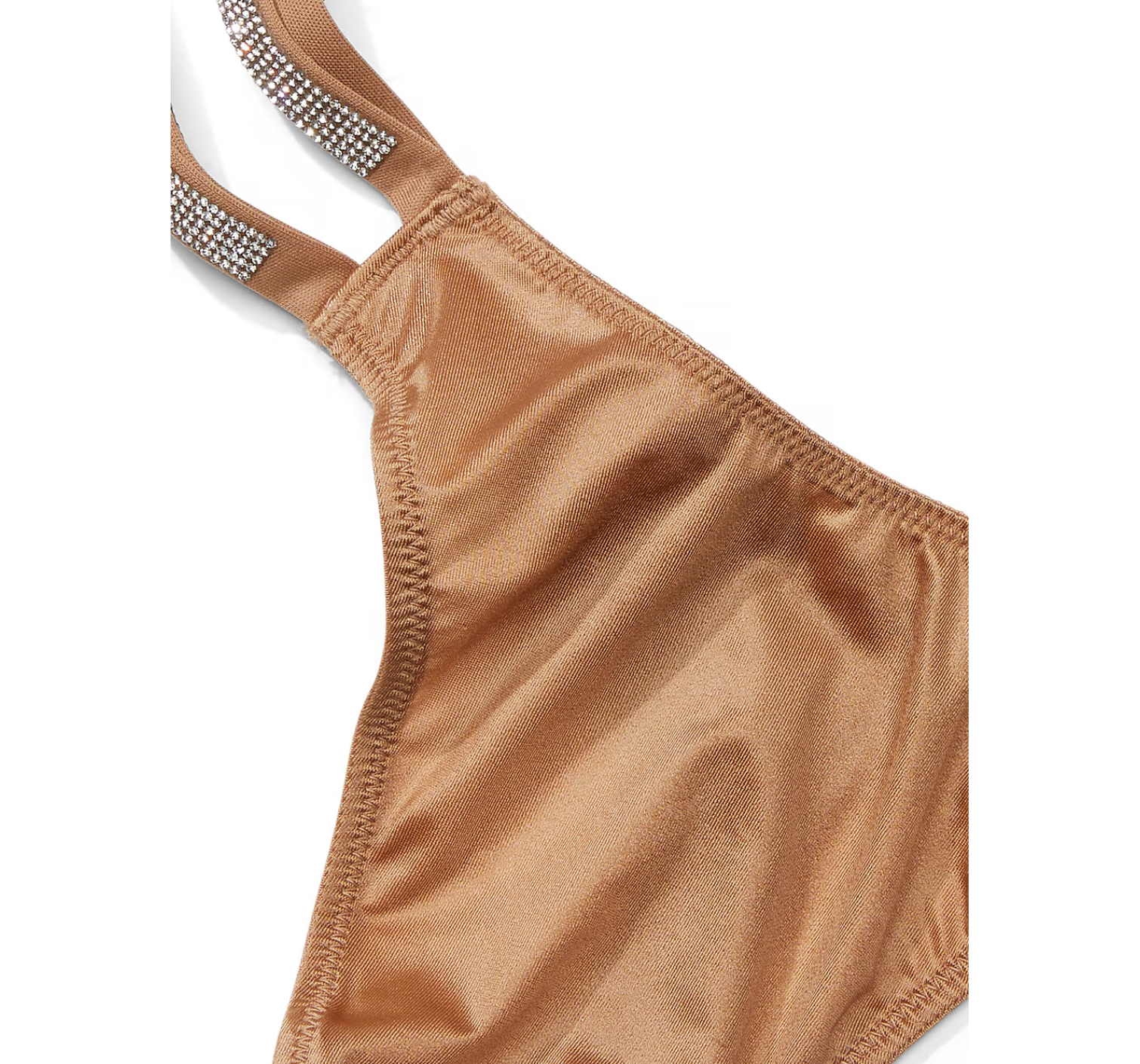 Трусики Double Shine Strap Smooth Thong Panty Toffee