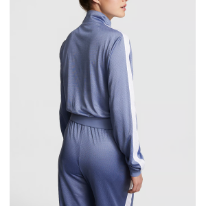 Спортивный костюм Mesh Tech Cropped Full-Zip Jacket Wide-leg Pants Dusty Iris