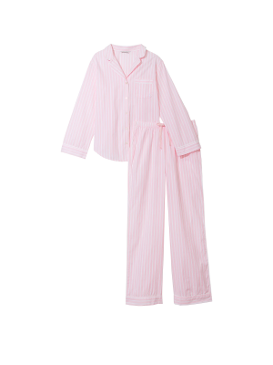Пижама Cotton Long Pajama Set  Pretty Blossom Stripes