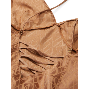Пеньюар Icon Satin Midi Slip Honey Glow