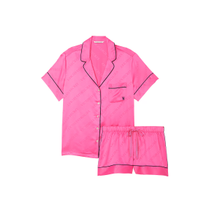 Піжама Satin Short Pajama Set Hollywood Pink