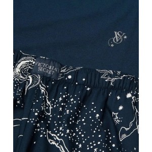 Піжама Cotton & Flannel Tee-jama Set Blue