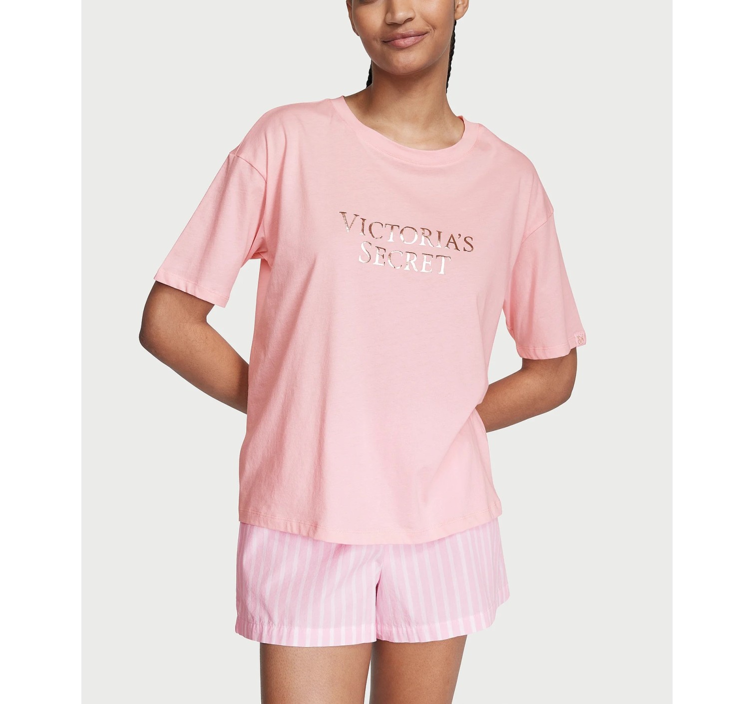Піжама Cotton Short Tee-Jama Set Pretty Blossom Stripes