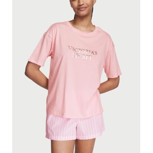 Піжама Cotton Short Tee-Jama Set Pretty Blossom Stripes