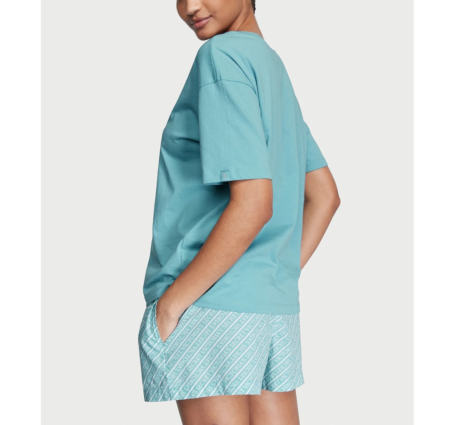 Пижама Cotton Short Tee-Jama Set Fountain Blue