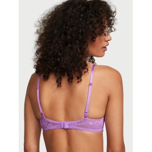 Комплект белья Shine Cradle Lace Push-Up Bra Purple Paradise Set