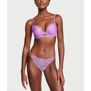 Комплект белья Shine Cradle Lace Push-Up Bra Purple Paradise Set