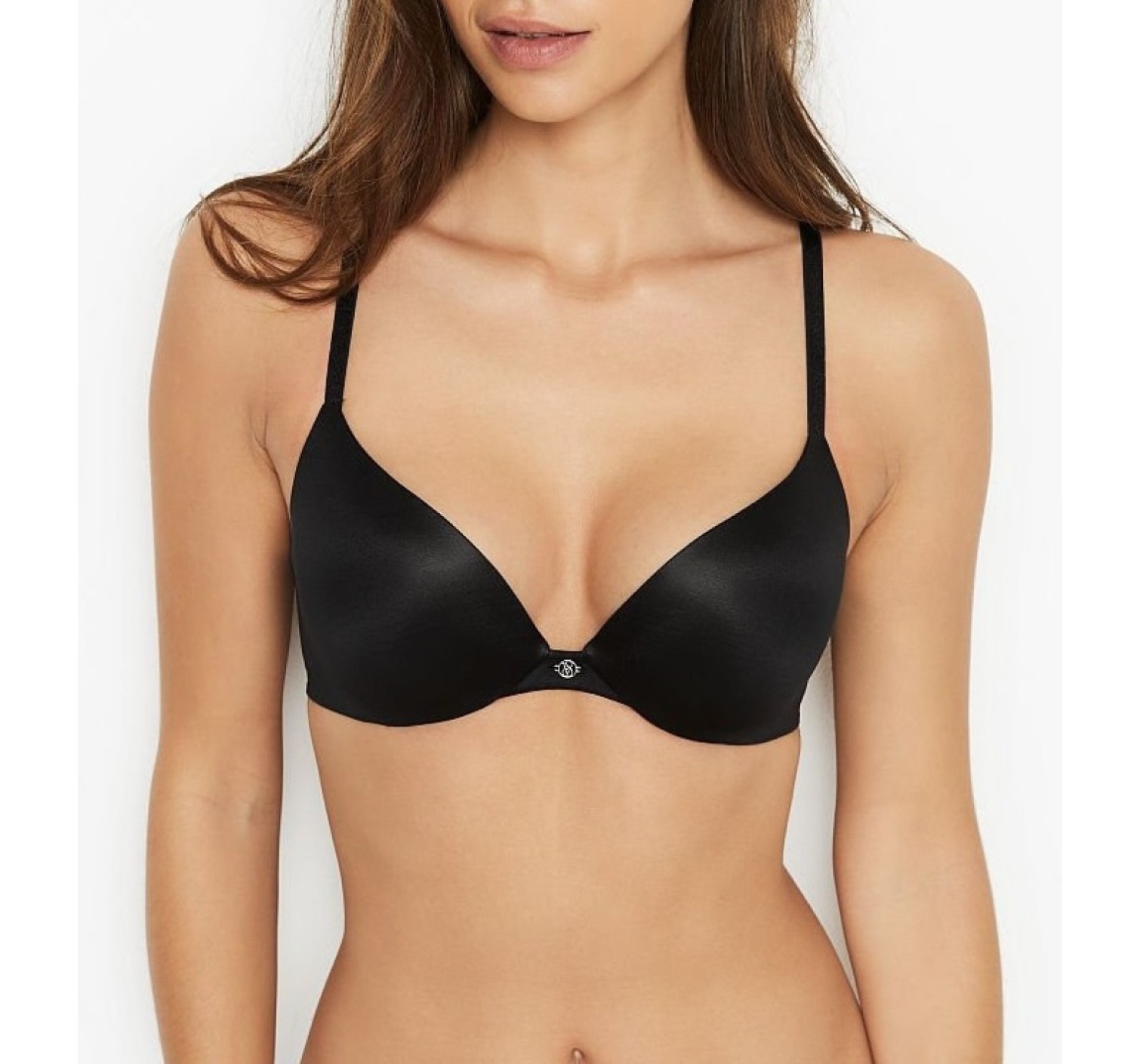 Комплект білизни So Obsessed by VS Push-up Black Bra Cheeky Set