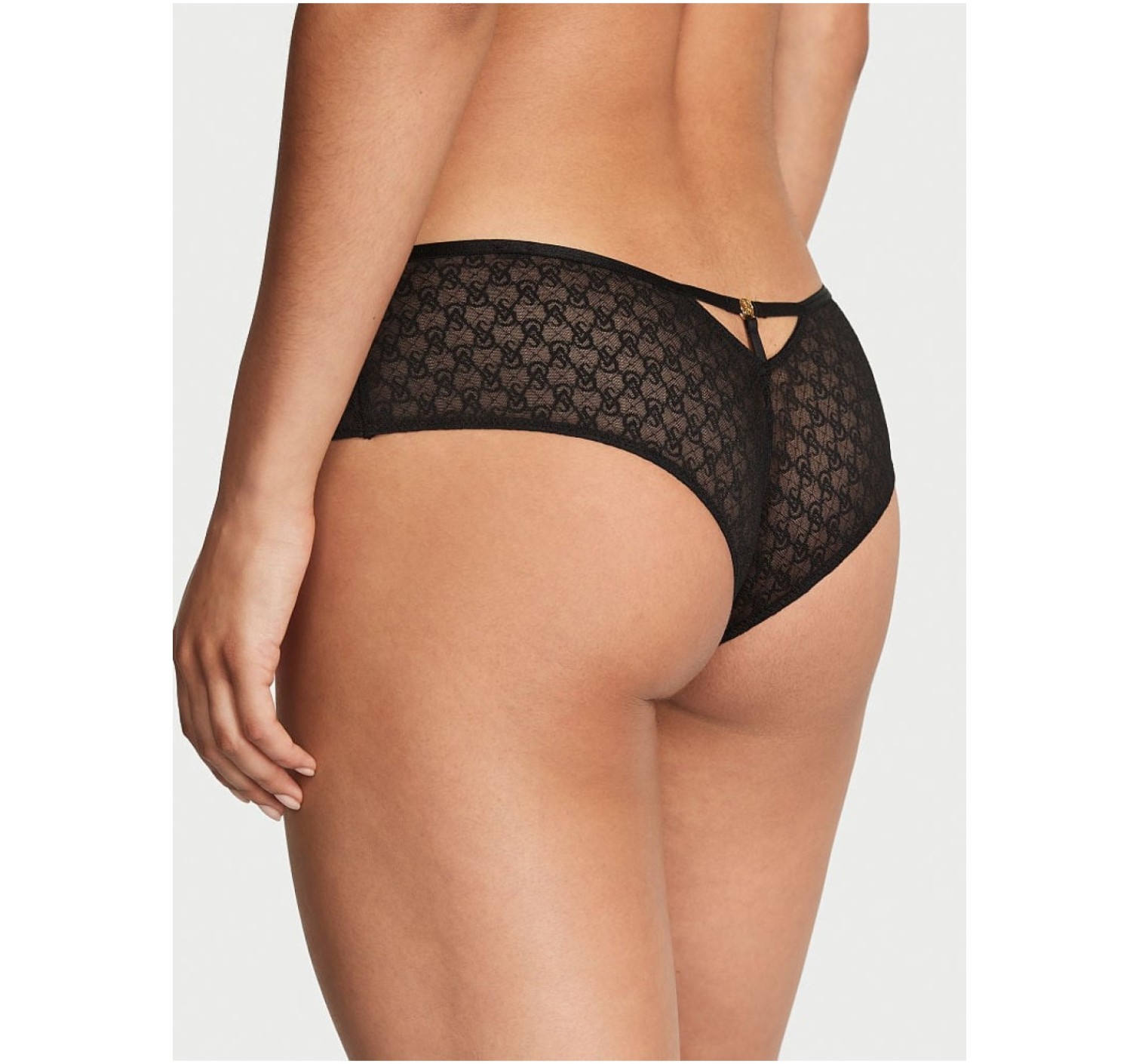 Комплект білизни So Obsessed by VS Push-up Black Bra Cheeky Set