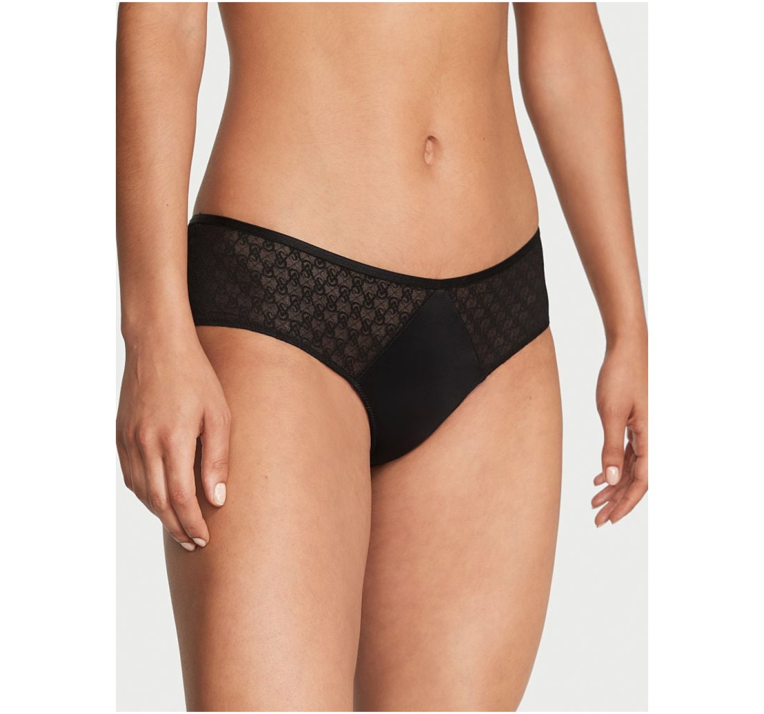 Комплект білизни So Obsessed by VS Push-up Black Bra Cheeky Set