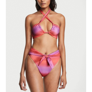 Купальник Twist Multiway Halter Bikini Top Twist Thong Bikini Bottom