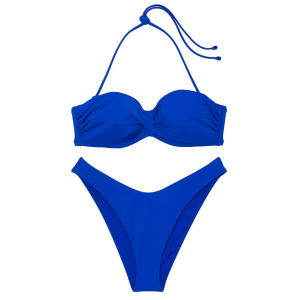 Купальник Mix-and-Match Twist Bandeau Bikini Blue